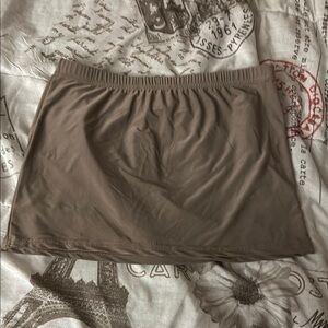 BNWT! PLT TAN Mini Skirt
